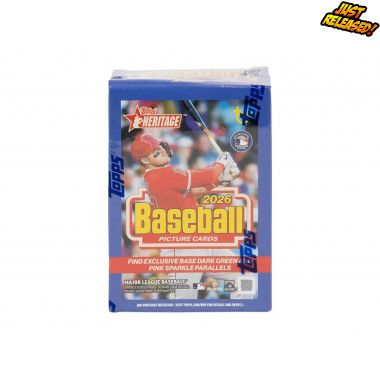 2026 Topps Heritage Baseball Blaster Box (Choose Team - 4-Box Break #1)
